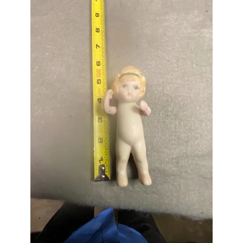 VINTAGE‎ 5 INCH BISQUE EMMA DOLL JOINTED AT SHOULDERS JAPAN